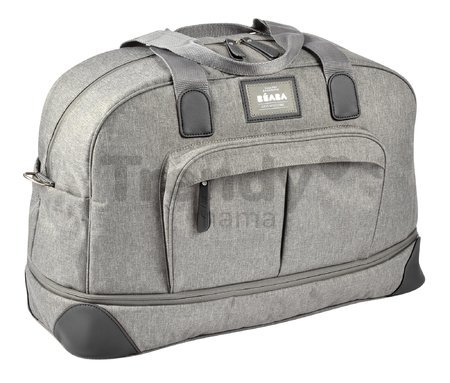 Prebaľovacia taška ku kočíku Beaba Amsterdam II Expandable Travel Changing Bag Heather Grey 2 veľkosti sivá