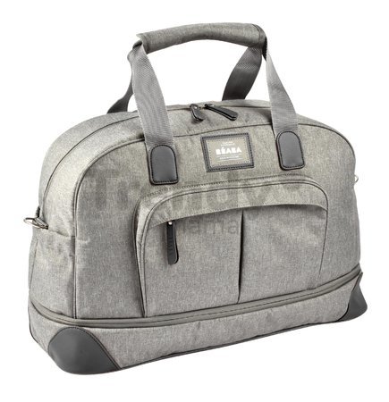 Prebaľovacia taška ku kočíku Beaba Amsterdam II Expandable Travel Changing Bag Heather Grey 2 veľkosti sivá