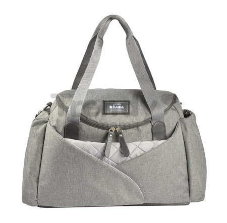 Prebaľovacia taška ku kočíku Beaba Sydney II Changing Bag Heather Grey sivá