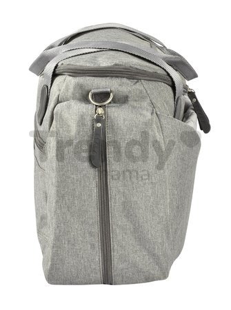 Prebaľovacia taška ku kočíku Beaba Sydney II Changing Bag Heather Grey sivá