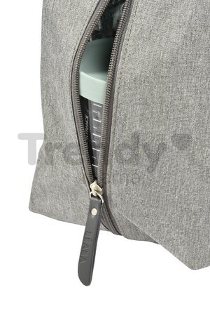 Prebaľovacia taška ku kočíku Beaba Sydney II Changing Bag Heather Grey sivá