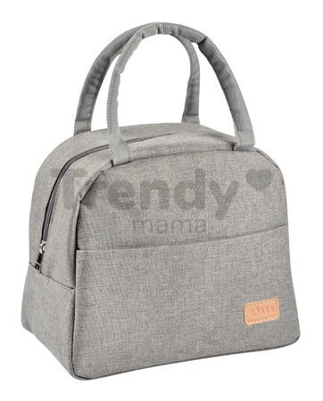 Izotermická taška na obed Isothermal Lunch Bag Beaba Heather Grey sivá