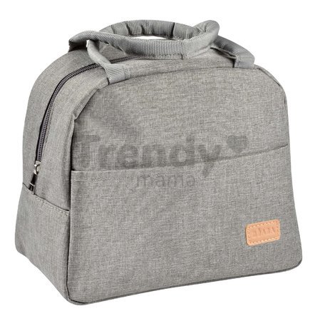 Izotermická taška na obed Isothermal Lunch Bag Beaba Heather Grey sivá