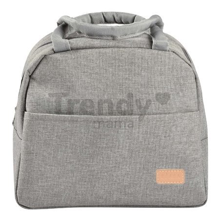 Izotermická taška na obed Isothermal Lunch Bag Beaba Heather Grey sivá