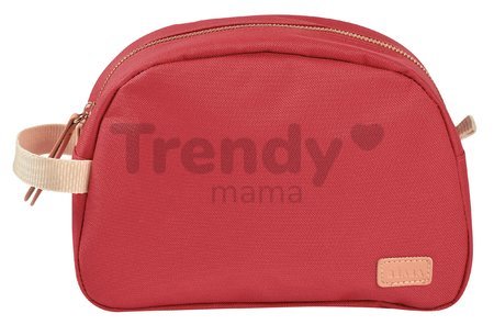 Kozmetická taštička Toiletry Pouch Beaba Terracotta so zipsom oranžová