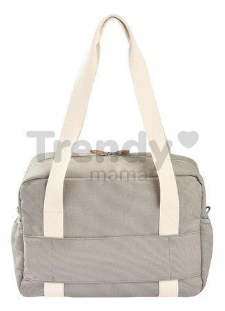 Prebaľovacia taška ku kočíku Changing Bag Paris Beaba Pearl Grey s doplnkami sivá