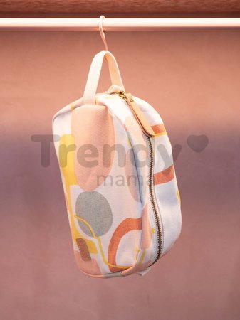 Kozmetická taštička Toiletry Pouch Beaba Art Line so zipsom umelecká edícia