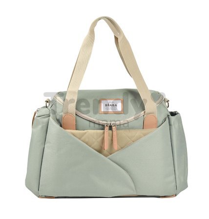 Prebaľovacia taška ku kočíku Beaba Sydney II Changing Bag Heather Sage Green zelená