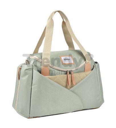 Prebaľovacia taška ku kočíku Beaba Sydney II Changing Bag Heather Sage Green zelená