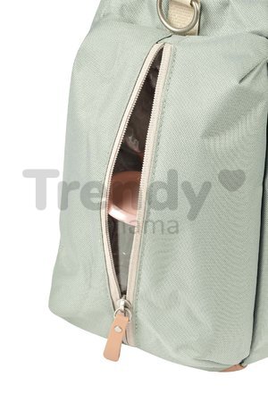 Prebaľovacia taška ku kočíku Beaba Sydney II Changing Bag Heather Sage Green zelená