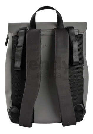 Prebaľovací batoh Oslo Changing Bag Mineral Grey Beaba vodeodolný s prebaľovacou podložkou a popruhmi ku kočíku sivý BE940320