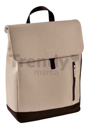 Prebaľovací batoh Oslo Changing Bag Clay Beaba vodeodolný s prebaľovacou podložkou a popruhmi ku kočíku hnedý BE940321