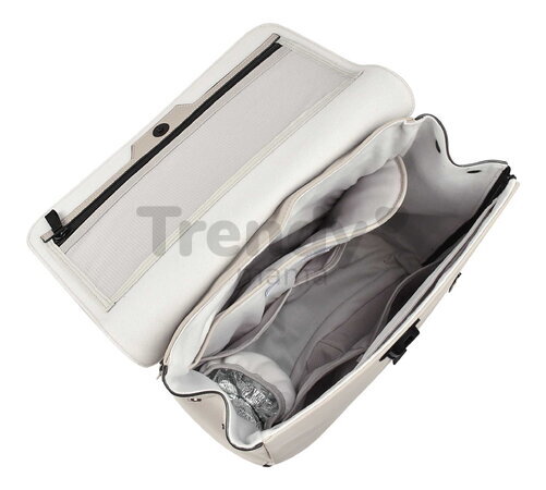 Prebaľovací batoh Oslo Changing Bag Clay Beaba vodeodolný s prebaľovacou podložkou a popruhmi ku kočíku hnedý BE940321