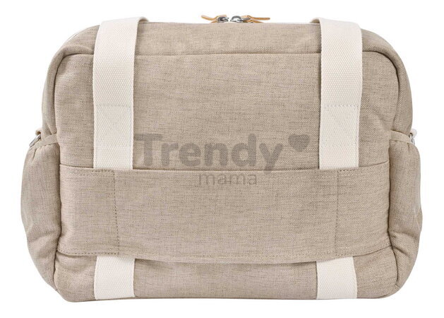 Prebaľovacia taška ku kočíku Paris Changing Bag Eco Clay Beaba s prebaľovacou podložkou béžová