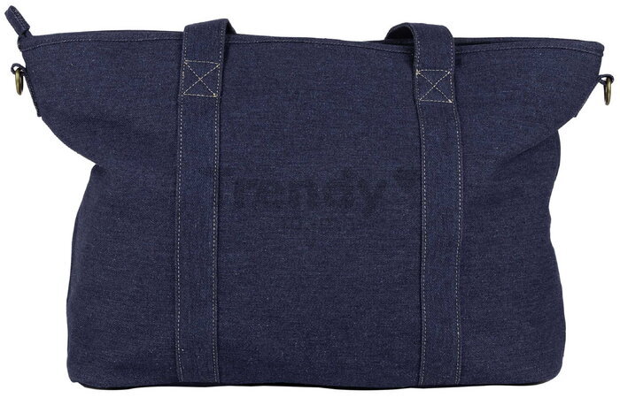 Prebaľovacia taška ku kočíku Madrid Bag Denim Beaba s prebaľovacou podložkou a popruhmi ku kočíku modrá