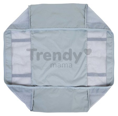 Prenosná postieľka pre bábätko 3in1 Travel Cot Easy Sleep Beaba Mineral Grey evolučná skladacia sivá od 0-36 mes