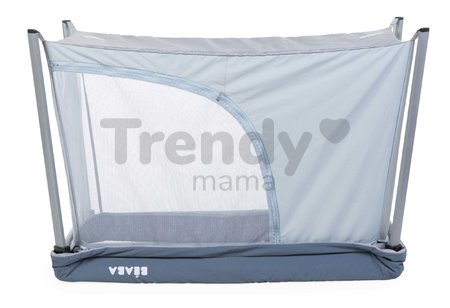 Prenosná postieľka pre bábätko 3in1 Travel Cot Easy Sleep Beaba Mineral Grey evolučná skladacia sivá od 0-36 mes