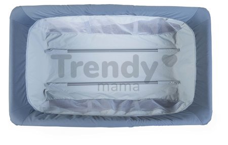 Prenosná postieľka pre bábätko 3in1 Travel Cot Easy Sleep Beaba Mineral Grey evolučná skladacia sivá od 0-36 mes