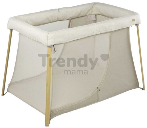 Prenosná postieľka pre bábätko 3in1 Travel Cot Easy Sleep Clay Gazelle Beaba skladacia hnedá od 0-24 mes