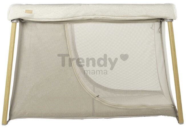 Prenosná postieľka pre bábätko 3in1 Travel Cot Easy Sleep Clay Gazelle Beaba skladacia hnedá od 0-24 mes