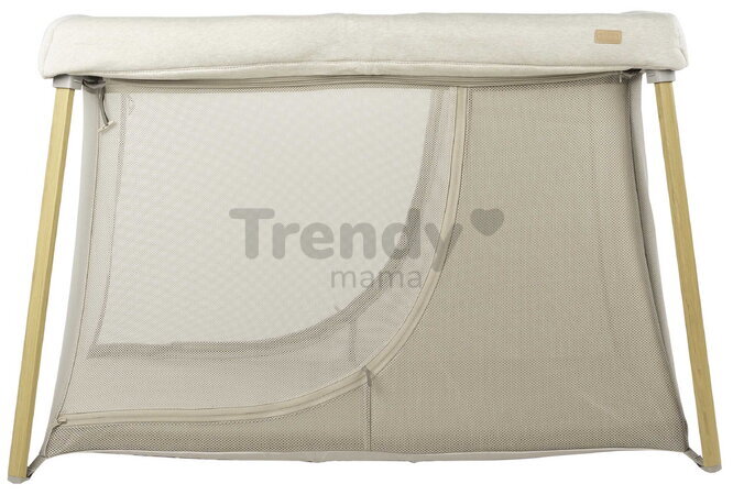 Prenosná postieľka pre bábätko 3in1 Travel Cot Easy Sleep Clay Gazelle Beaba skladacia hnedá od 0-24 mes