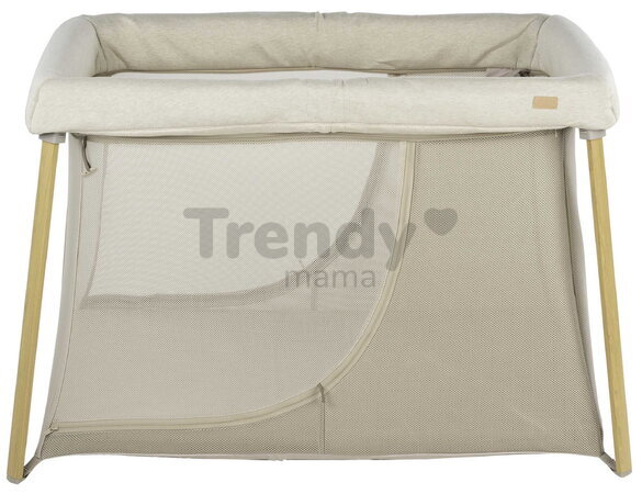 Prenosná postieľka pre bábätko 3in1 Travel Cot Easy Sleep Clay Gazelle Beaba skladacia hnedá od 0-24 mes