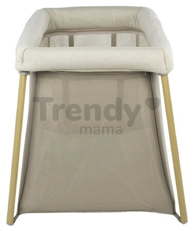 Prenosná postieľka pre bábätko 3in1 Travel Cot Easy Sleep Clay Gazelle Beaba skladacia hnedá od 0-24 mes
