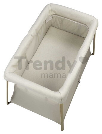 Prenosná postieľka pre bábätko 3in1 Travel Cot Easy Sleep Clay Gazelle Beaba skladacia hnedá od 0-24 mes