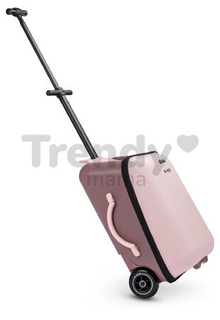 Kufor na kolieskach so sedátkom pre dieťa Carry-On Suitcase With Child Seat Luggage Eazy Sorbet Beaba 2v1 s prídavnými kolieskami pre stabilitu 22 l n