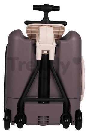 Kufor na kolieskach so sedátkom pre dieťa Carry-On Suitcase With Child Seat Luggage Eazy Sorbet Beaba 2v1 s prídavnými kolieskami pre stabilitu 22 l n