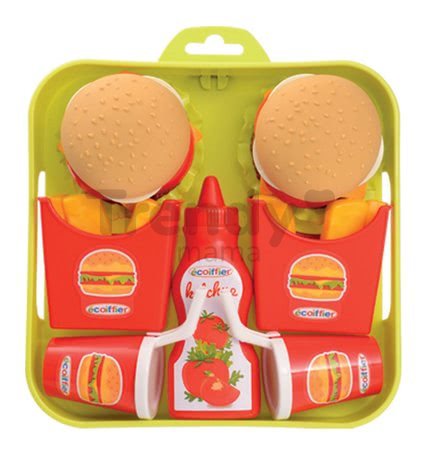 Set hamburgerov 100% Chef Écoiffier na tácke od 18 mes
