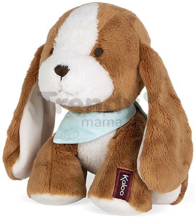 Plyšový pes Les Amis Tiramisu Dog Kaloo hnedý 18 cm z jemného plyšu v darčekovej krabičke od 0 mes