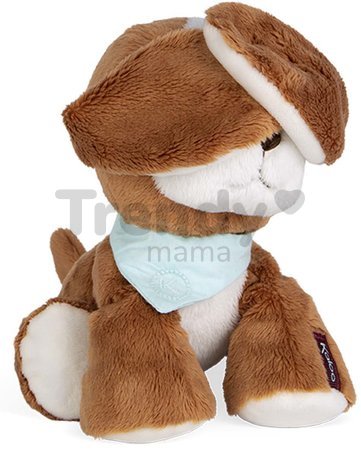 Plyšový pes Les Amis Tiramisu Dog Kaloo hnedý 18 cm z jemného plyšu v darčekovej krabičke od 0 mes