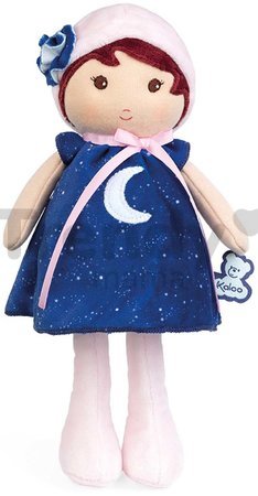 Bábika pre bábätká Tendresse Aurore K Doll Kaloo 25 cm z jemného materiálu v modrých šatočkách od 0 mes