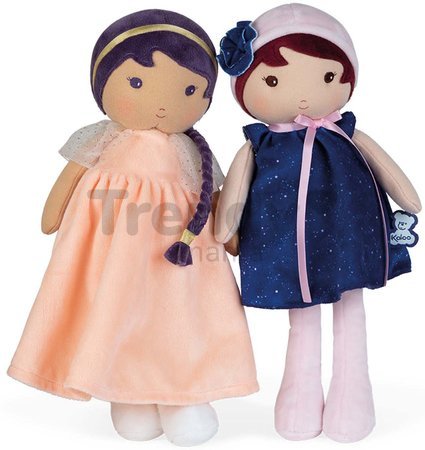 Bábika pre bábätká Tendresse Iris K Doll Kaloo 31 cm z jemného materiálu v dlhých šatočkách od 0 mes