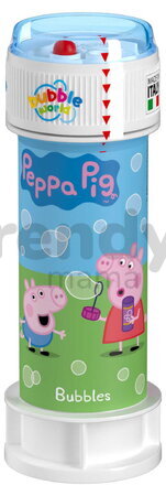 Bublifuk Peppa Pig Bubble World Dulcop hypoalergénny bez niklu a parabénov