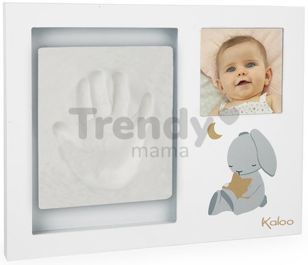 Drevený rám na fotografiu a odtlačok ručičky alebo nožičky My Memories Frame Kaloo od 0 mes