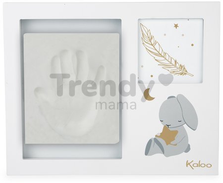 Drevený rám na fotografiu a odtlačok ručičky alebo nožičky My Memories Frame Kaloo od 0 mes