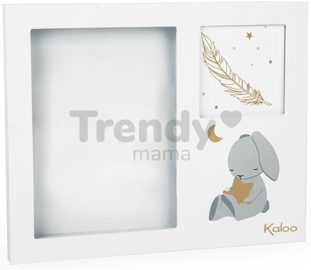 Drevený rám na fotografiu a odtlačok ručičky alebo nožičky My Memories Frame Kaloo od 0 mes