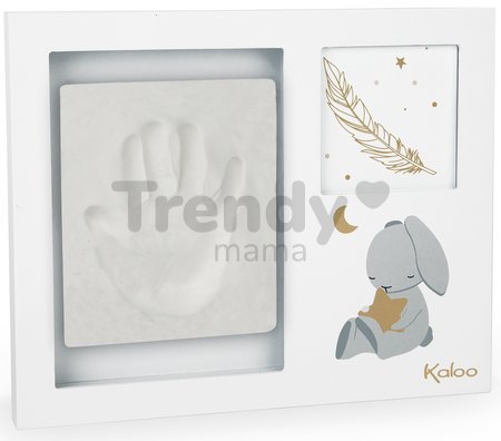 Drevený rám na fotografiu a odtlačok ručičky alebo nožičky My Memories Frame Kaloo od 0 mes