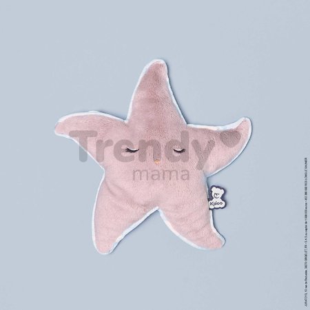 Plyšová hviezdica s levanduľovým vankúšikom Feel Good Plush Starfish Petit Calme Kaloo na zahrievanie alebo chladenie sivá 22 cm z jemného materiálu v