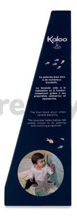 Plyšová hviezdica s levanduľovým vankúšikom Feel Good Plush Starfish Petit Calme Kaloo na zahrievanie alebo chladenie sivá 22 cm z jemného materiálu v