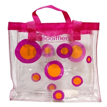 Panvica s riadom Bubble Cook Écoiffier s 18 doplnkami ružová od 18 mes
