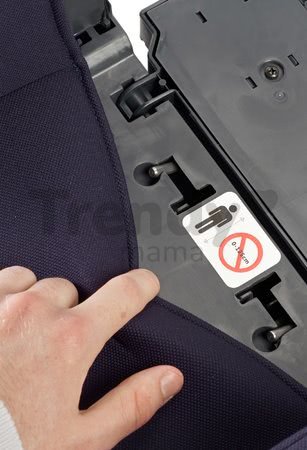 Autosedačka skladacia Beaba PURSEAT'FIX skupina 2-3 kompaktná a prenosná V1 Isofix tmavomodrá od 15-36 kg