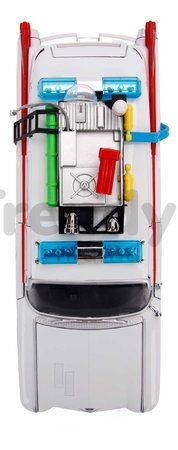 Autíčko Ghostbusters ECTO-1 Jada kovové s otvárateľnými dverami dĺžka 23 cm 1:24 od 8 rokov