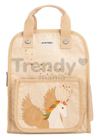 Školská taška batoh Backpack Amsterdam Medium Unicorn Jack Piers ergonomická luxusné prevedenie od 6 rokov 36*13*29 cm