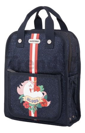 Školská taška batoh Backpack Amsterdam Medium Aloha Jack Piers ergonomická luxusné prevedenie od 6 rokov 36*13*29 cm