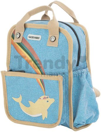 Školská taška batoh Backpack Amsterdam Small Dolphin Jack Piers malá ergonomická luxusné prevedenie od 2 rokov 23*28*11 cm