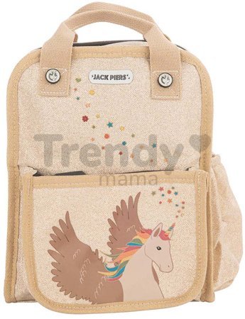 Školská taška batoh Backpack Amsterdam Small Unicorn Jack Piers malá ergonomická luxusné prevedenie od 2 rokov 23*28*11 cm