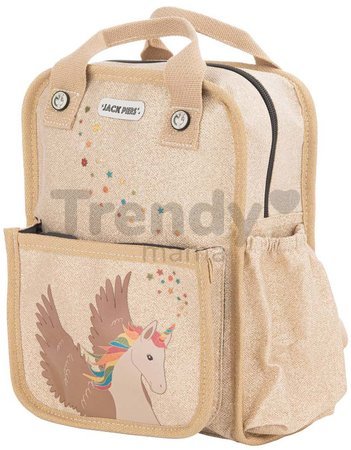 Školská taška batoh Backpack Amsterdam Small Unicorn Jack Piers malá ergonomická luxusné prevedenie od 2 rokov 23*28*11 cm